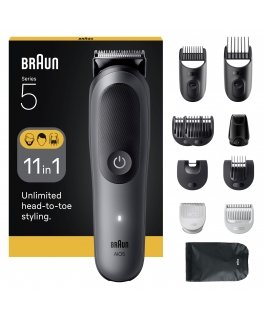 Braun 80789913 hiustrimmeri/-leikkuri Tummanharmaa 21