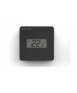 Sinum Black Wired Room Thermostat R-S1 Tech Controllers