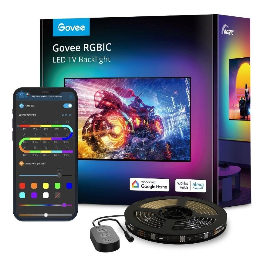Govee TV 55-65" SMART LED taustvalgus RGBIC – 2