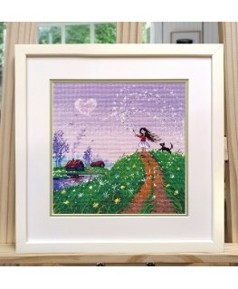 Beldizart Набор для вышивания крестом "Весенний ветер" 18x18 см S1675