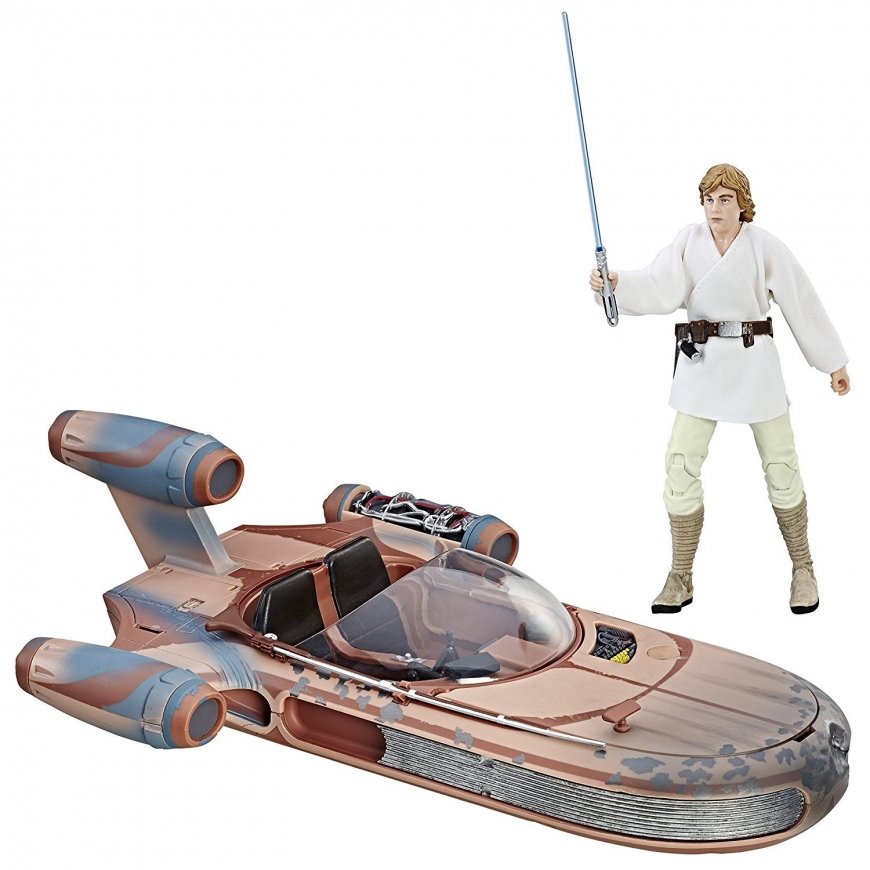 Hasbro Star Wars Landspeeder + Luke Skywalker figūra