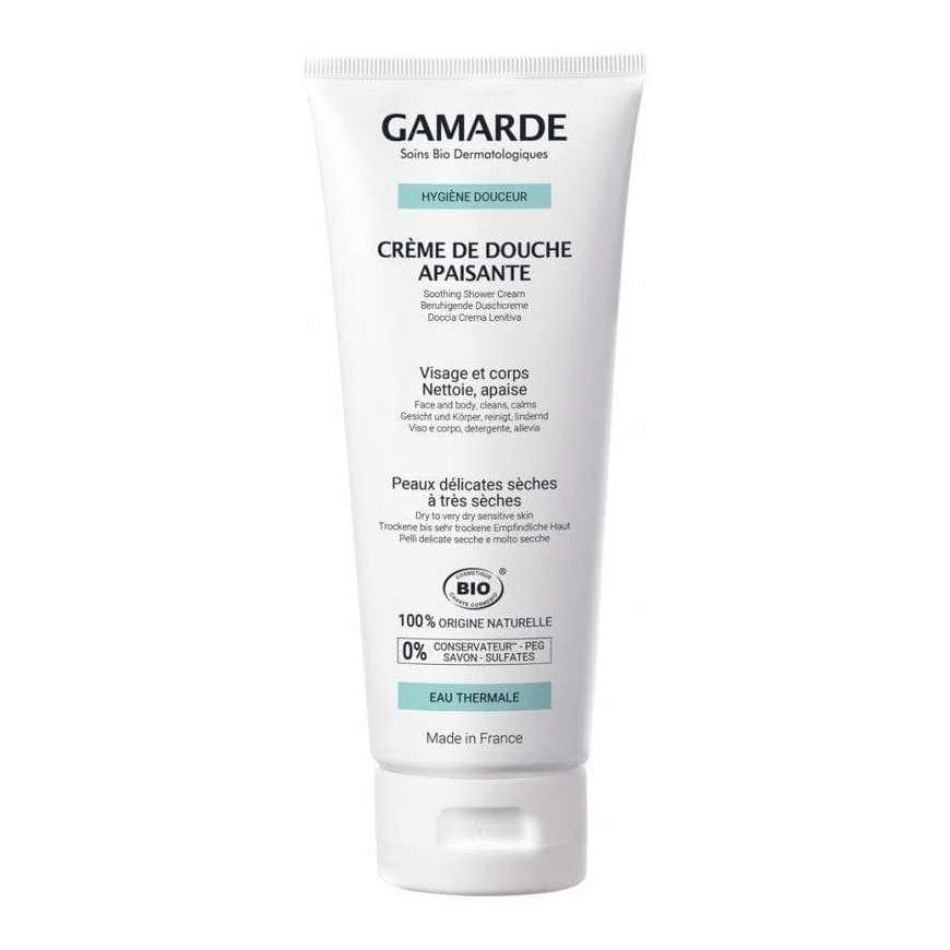 Gamarde, Higiena, Bio, Raminantis, Dušo kremas, 200 ml – 2
