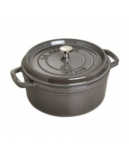 Staub 40500-246-0 kastrul 3,8 l Ümmargune Grafiit, Hall