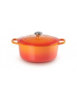Le Creuset 21177280902430 6.7 L Round Orange, Red