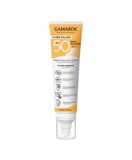 Gamarde, Gamarde, Bio, Apsardze no saules, Saules aizsargkrēms, Sejai un ķermenim, SPF 50, 100 ml
