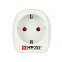 Skross 1.500203-E elektriskās kontaktdakšas adapters B tips Universāls Balts Skross 1.500203-E elektriskās kontaktdakšas adapters B tips Universāls Balts