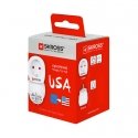Skross 1.500203-E power plug adapter Type B Universal White Skross 1.500203-E power plug adapter Type B Universal White