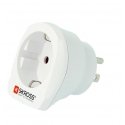 Skross 1.500203-E elektriskās kontaktdakšas adapters B tips Universāls Balts Skross 1.500203-E elektriskās kontaktdakšas adapters B tips Universāls Balts