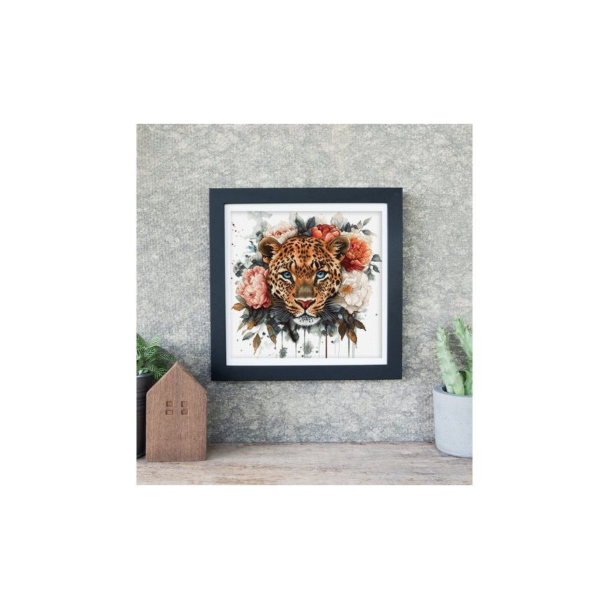 Letistitch Cross-Stitch Embroidery Kit "Wild Beauty" 36x35cm SLETIL9954 – 2