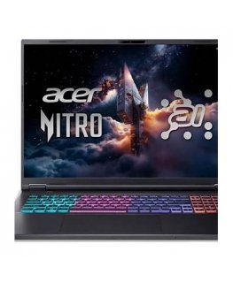 Kannettava tietokone Acer Nitro 18 AI AN18-61-R968 18" WQXGA AMD AI 9 365 RTX5070 32GB/1TB W11