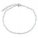 Silvego Silver Bracelet with Genuine Arika Moonstone 3mm INS1002BMS Silvego Silver Bracelet with Genuine Arika Moonstone 3mm INS1002BMS
