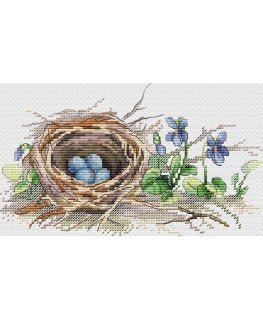 Набор для вышивания Beldizart "На краю леса" 12*20 см SM-1233