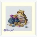 Merejka Cross-Stitch Embroidery Kit "Golden Toad" 11x12 cm SK280B Merejka Cross-Stitch Embroidery Kit "Golden Toad" 11x12 cm SK280B