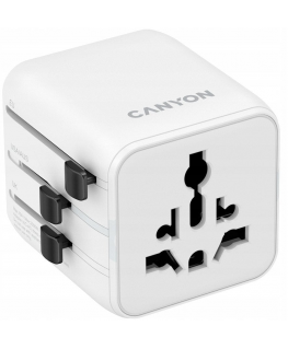 CANYON Travel Adapter OnTour One EU|UK|US|AUS White 529148501931