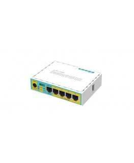 Mikrotik hEX PoE lite проводной маршрутизатор Быстрый Ethernet Белый