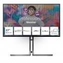 AOC U3 U27U3CV kompiuterio monitorius 68,6 cm (27") 3840 x 2160 pikseliai 4K Ultra HD LCD Juoda AOC U3 U27U3CV kompiuterio monitorius 68,6 cm (27") 3840 x 2160 pikseliai 4K Ultra HD LCD Juoda