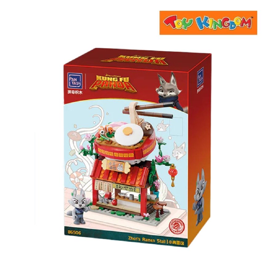 Pantasy Kungfu Panda Mini Street View - Zhen's Ramen Stall Construction Set – 2