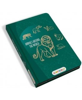 Kidywolf Interactive Reusable Drawing Book Tablet Animals, Kidy Wolf