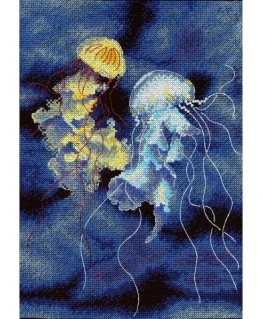 Beldizart Cross-Stitch Embroidery Kit "Underwater Magic" 25*18 cm SNV-887
