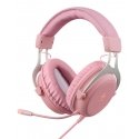 Deltaco Gaming PH85 headset, 57mm element, LED, pink Deltaco Gaming PH85 headset, 57mm element, LED, pink