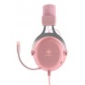 Deltaco Gaming GAM-030-P headphones/headset Wired Head-band USB Type-A Pink Deltaco Gaming GAM-030-P headphones/headset Wired Head-band USB Type-A Pink