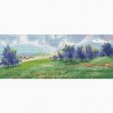 Beldizart Cross-Stitch Embroidery Kit "Spring Vastness" 37×15 cm S1666 Beldizart Cross-Stitch Embroidery Kit "Spring Vastness" 37×15 cm S1666