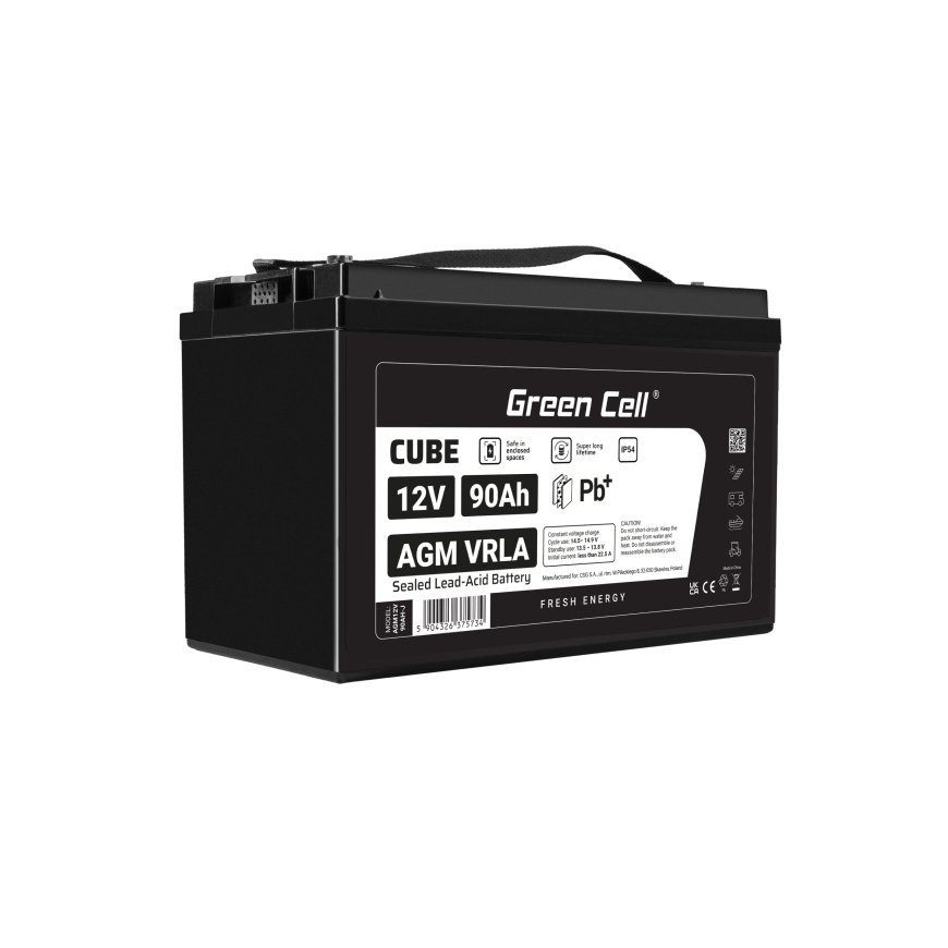 Green Cell Green Cell AGM12V90AH-J UPS