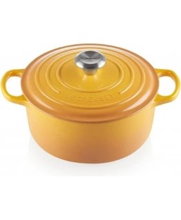 Le Creuset Signature pyöreä pata 24 cm nectar