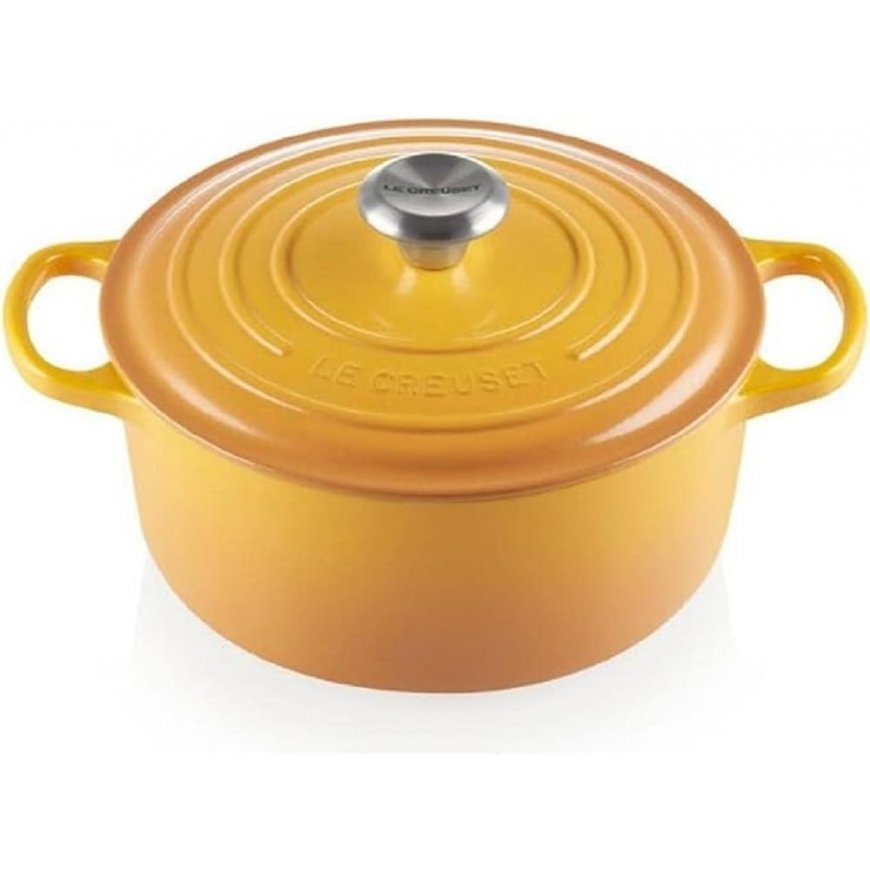 Le Creuset Signature pyöreä pata 24 cm nectar