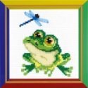 Uab Riolis Cross Stitch Embroidery Kit. "Cheerful Mouse" 15x21 cm SRA1026 Uab Riolis Cross Stitch Embroidery Kit. "Cheerful Mouse" 15x21 cm SRA1026