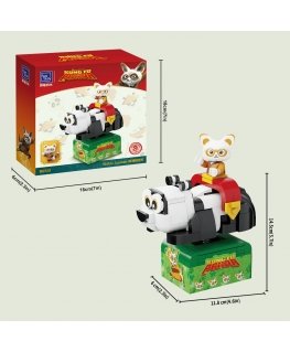 Pantasy KungFu Panda Shifu Cosrider būvniecības komplekts