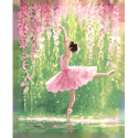 Beldizart Diamond Painting with Frame "Ballet Dancer" 40x50 cm DP427