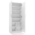 Topeshop OLIV 2D BIEL KPL офисный книжный шкаф Topeshop OLIV 2D BIEL KPL офисный книжный шкаф