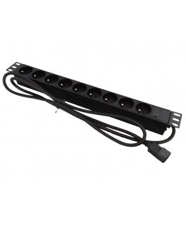 Alantec PZ09U elektros tinklo ilgintuvas 1,8 m 9 AC išvestis(ys / čių) Vidaus Juoda