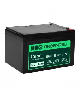 Green Cell AGM12V12AH-H аккумулятор для ИБП Герметичная свинцово-кислотная (VRLA) 12 V 12 Ah