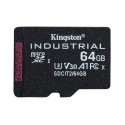 Kingston Technology Industrial 64 GB MicroSDXC UHS-I Klass 10 Kingston Technology Industrial 64 GB MicroSDXC UHS-I Klass 10