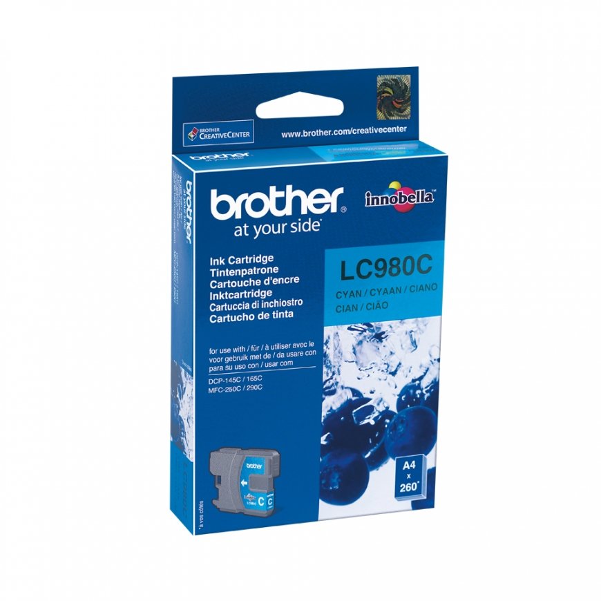 Brother LC-980C tintes kārtridžs 1 pcs