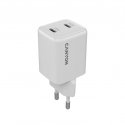 Canyon CU35CC Ноутбук, Смартфон, Планшет Белый Кабель переменного тока Беспроводная зарядка Быстрая Canyon CU35CC Ноутбук, Смартфон, Планшет Белый Кабель переменного тока Беспроводная зарядка Быстрая