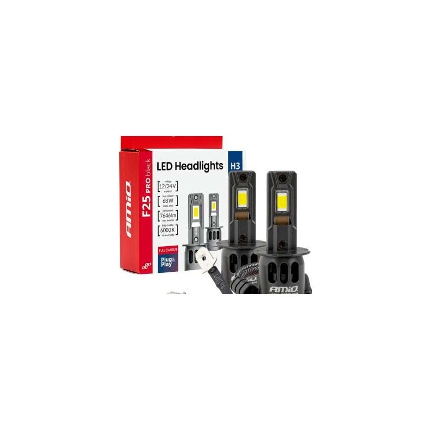AMiO Automobiļu LED spuldzes sērija F25