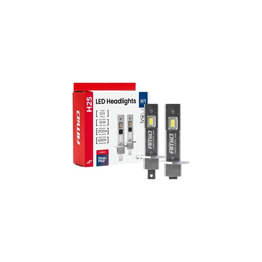 AMiO LED automobiļu lampas H25 sērijas