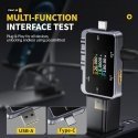 FNIRSI FNAC-28 maitinimo šaltinių testeris Juoda, Sidabras FNIRSI FNAC-28 maitinimo šaltinių testeris Juoda, Sidabras