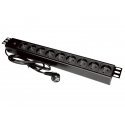 Alantec PZ09 power extension 1.8 m 9 AC outlet(s) Indoor Black Alantec PZ09 power extension 1.8 m 9 AC outlet(s) Indoor Black