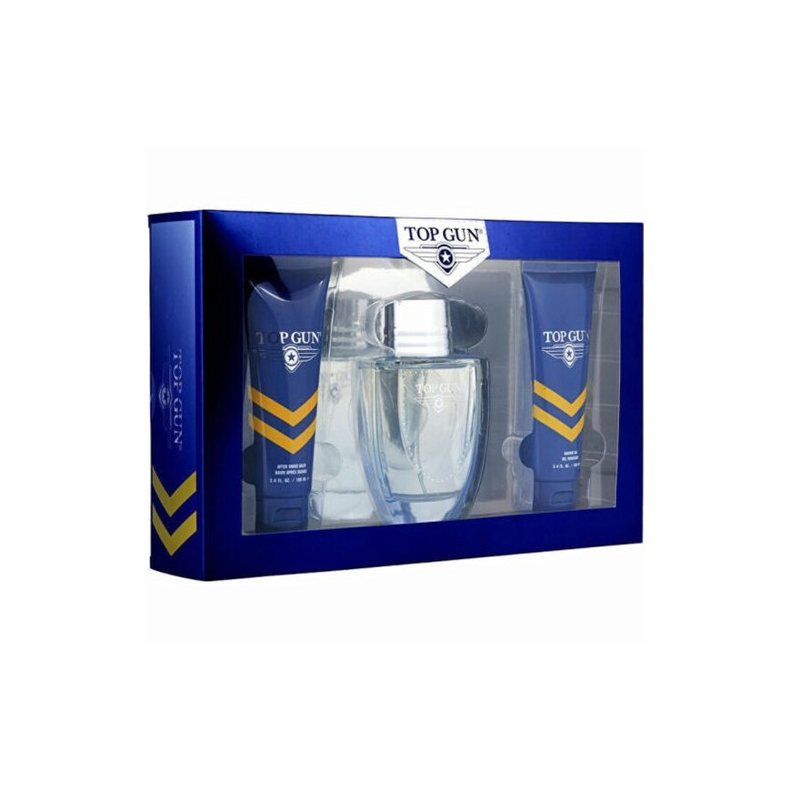 Set Top Gun: Chevron, Eau De Toilette, For Men, 100 ml + Chevron