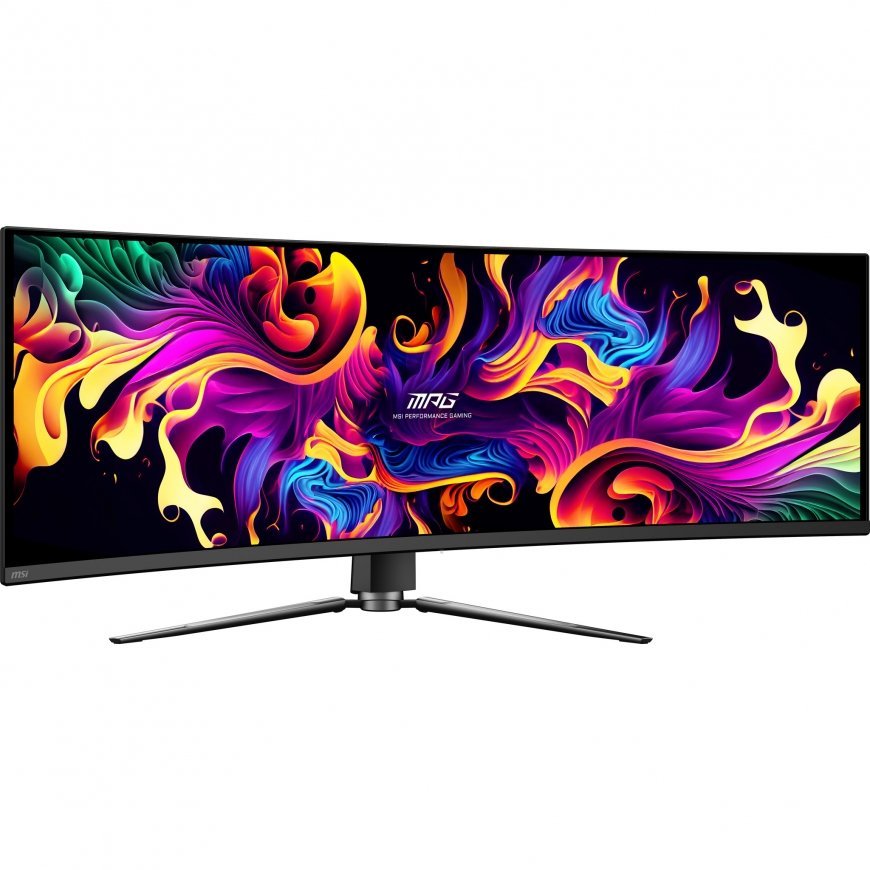 MSI MPG 491CQPXDE QD-OLED monitori 124,5 cm (49") 5120 x 1440 pikseļi Dual QHD Melns – 2