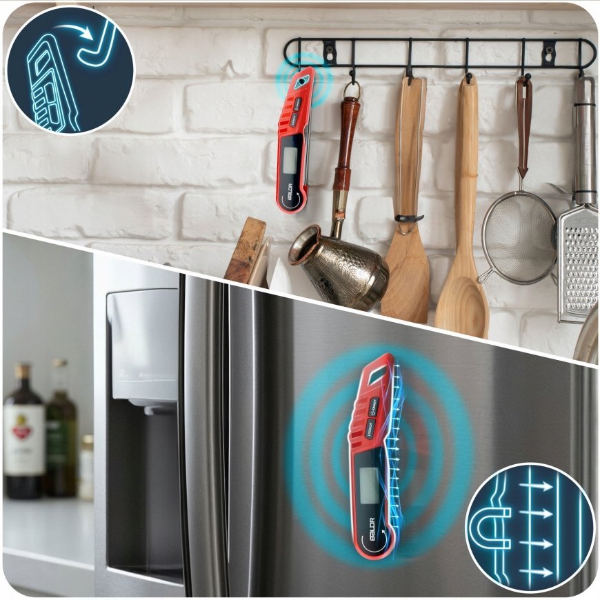Kitchen thermometer for meat with probe Baldr BD-130
