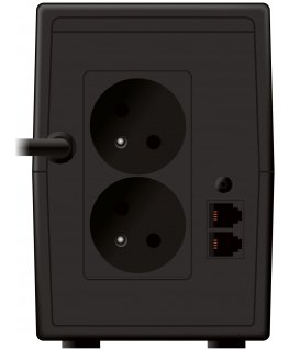 PowerWalker VI 650 SHL FR UPS-virtalähde Linjainteraktiivinen 0,65 kVA 360 W 2 AC-pistorasia(a)