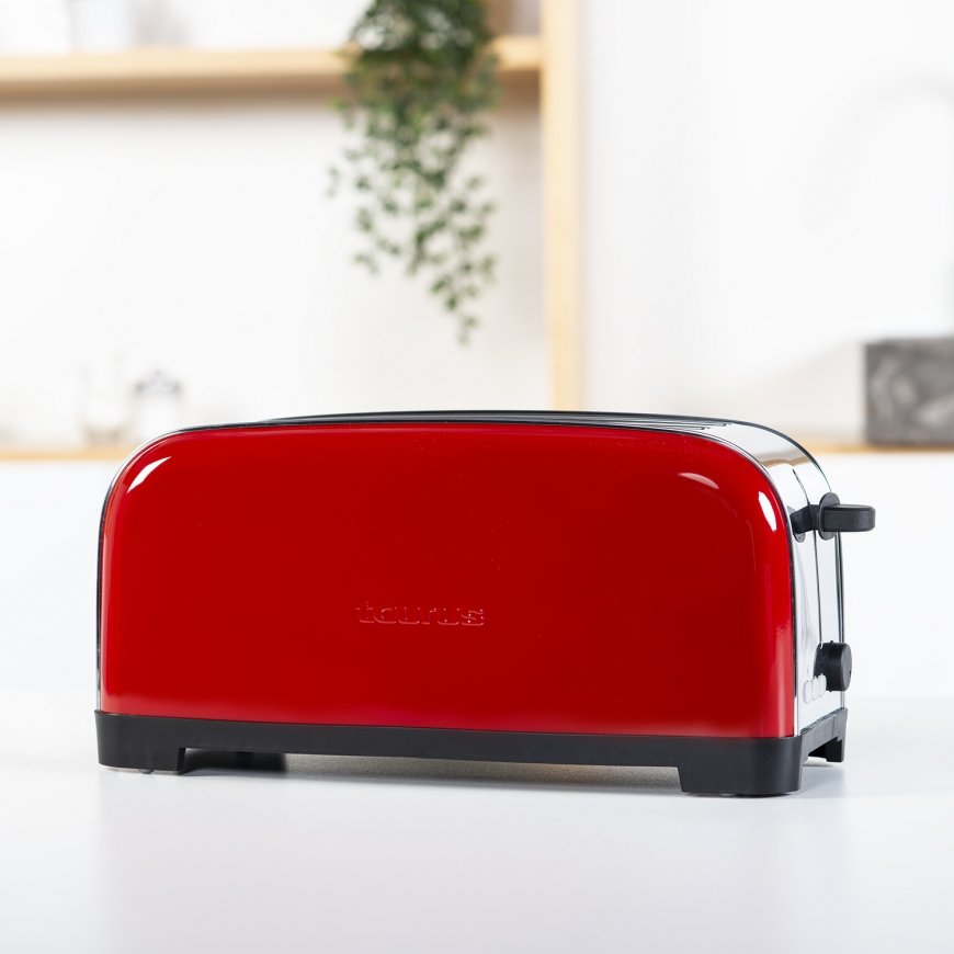 Taurus Vintage Red 6 2 viil(ud) 1400 W Punane, Roostevaba teras