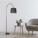 Opviq Floor Lamp Lina black base triangular black lampshade Opviq Floor Lamp Lina black base triangular black lampshade