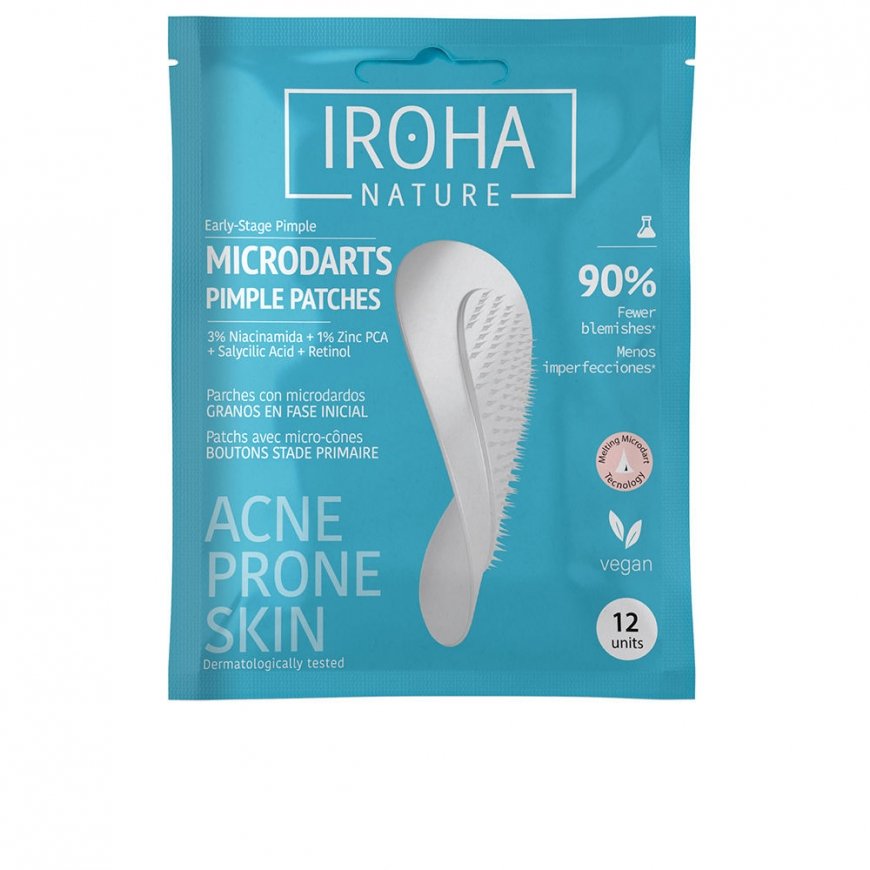 Iroha AKNE EELDUS KEELEDER Microdart Pimplite Laigud salitsüülhappega 12 tk