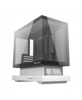 Darkflash F1 computer case (White) + 6 ARGB fans